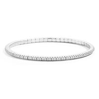 Bracciale Recarlo Donna Tennis in Oro bianco Diamante 1.5 Ct T83ML001/150-M - T83ML001/150-M